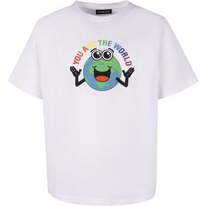 Balenciaga you are the world white tshirt